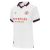 Levné Manchester City Haaland 9 Dámské Venkovní Fotbalové dresy 2023-24 Krátký Rukáv